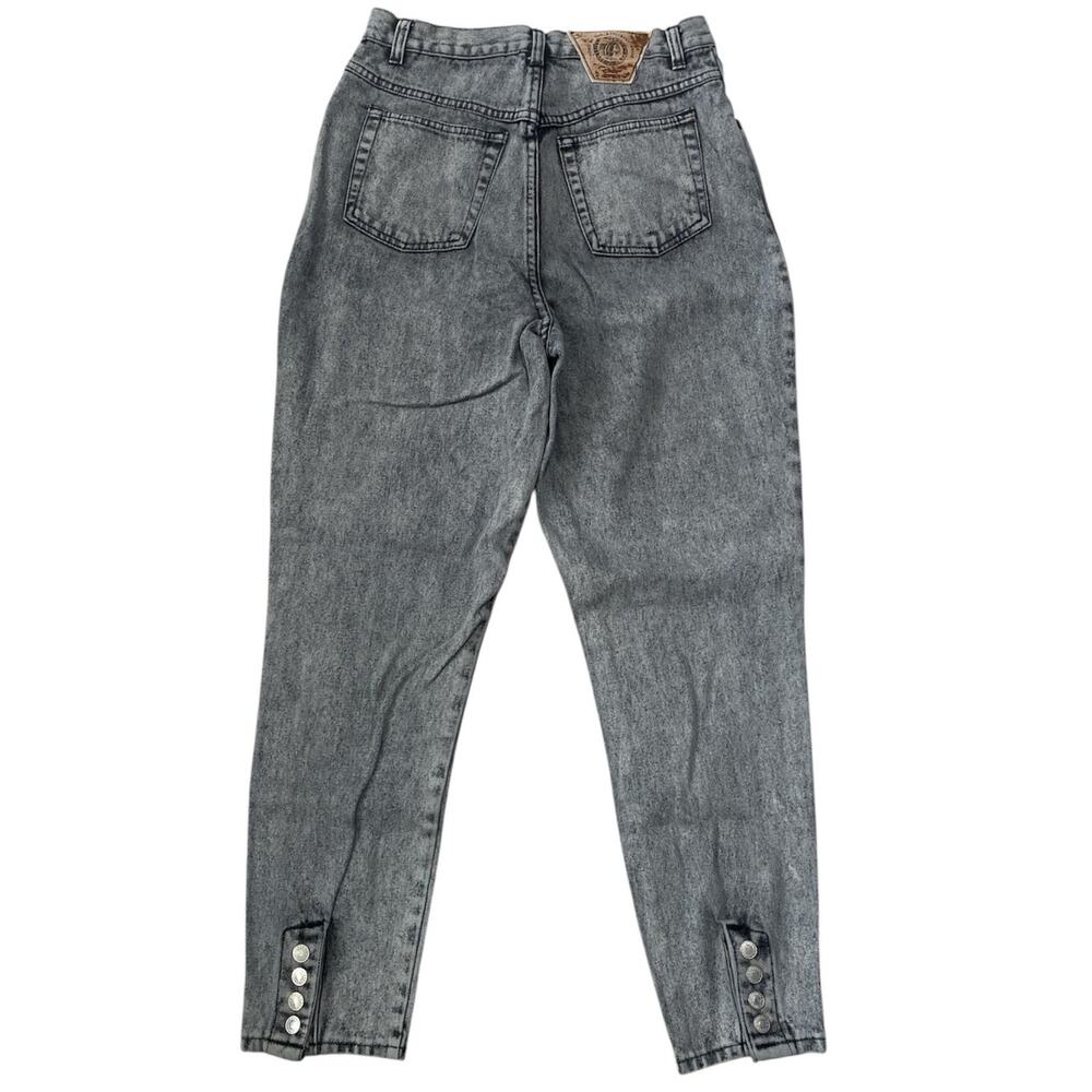 VTG 80S 90S Gitano Express Acid Wash Jeans Junior 13/14 Tapered Acid Wash Mom